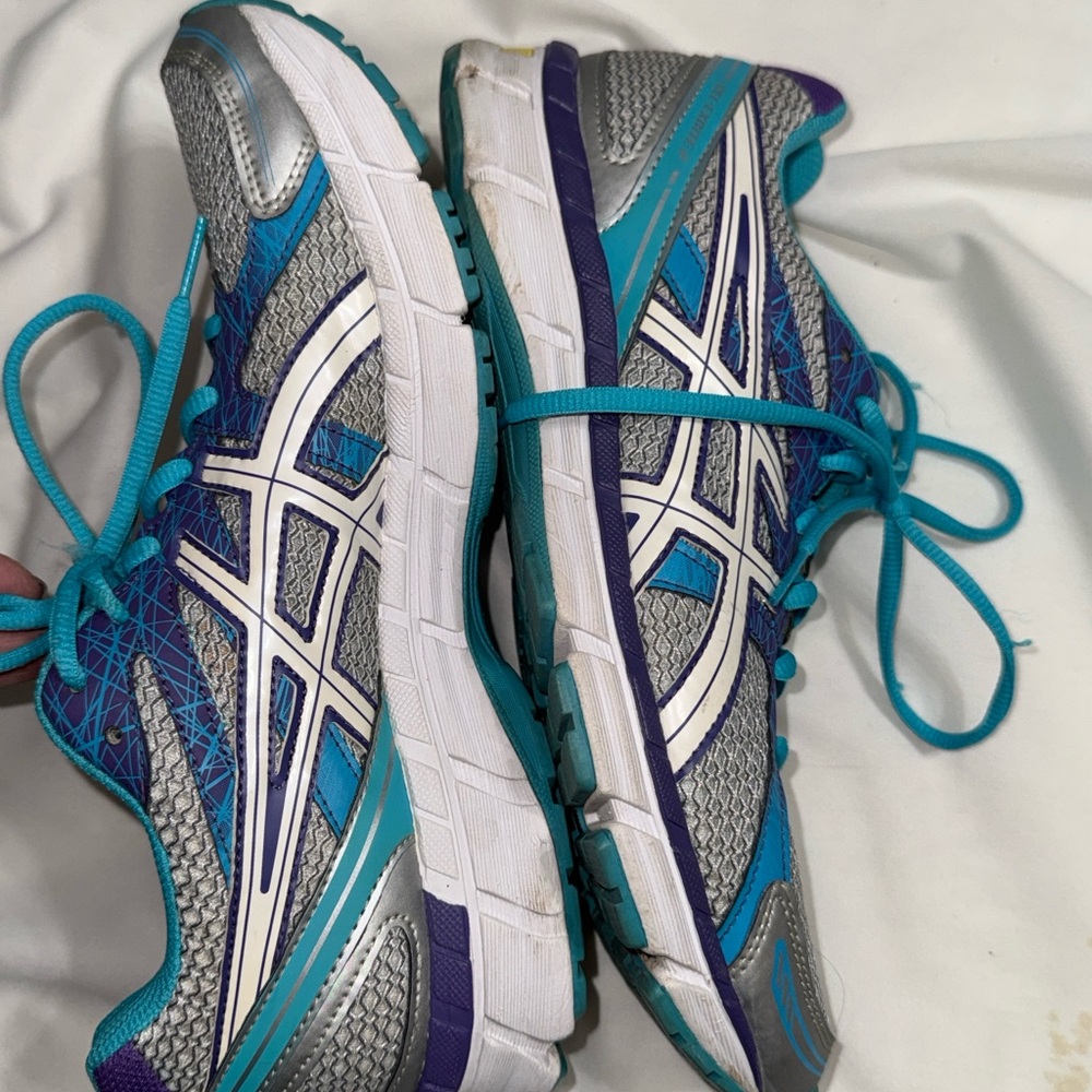 ASICS Gel excite 2 women’s Running Shoes - Purple and Blue - Picture 3 of 10